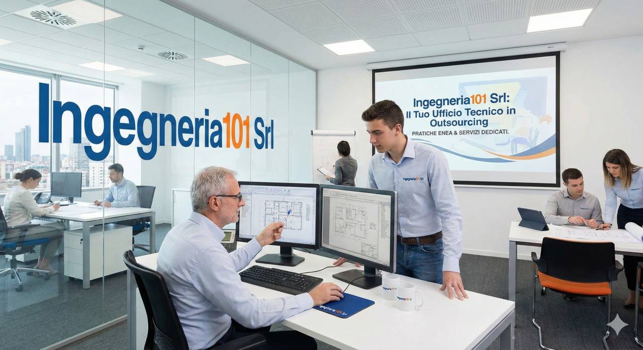 Convenzioni aziendali e Pratiche ENEA: il tuo ufficio tecnico in outsourcing. Affida le tue pratiche ENEA a Ingegneria101 S.r.l.