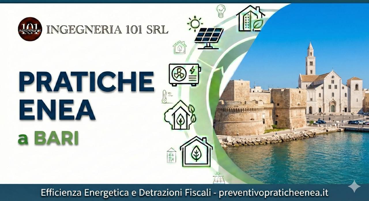 Preventivo pratiche ENEA Bari | Ing. Stefano Basso e Luca Mascellino