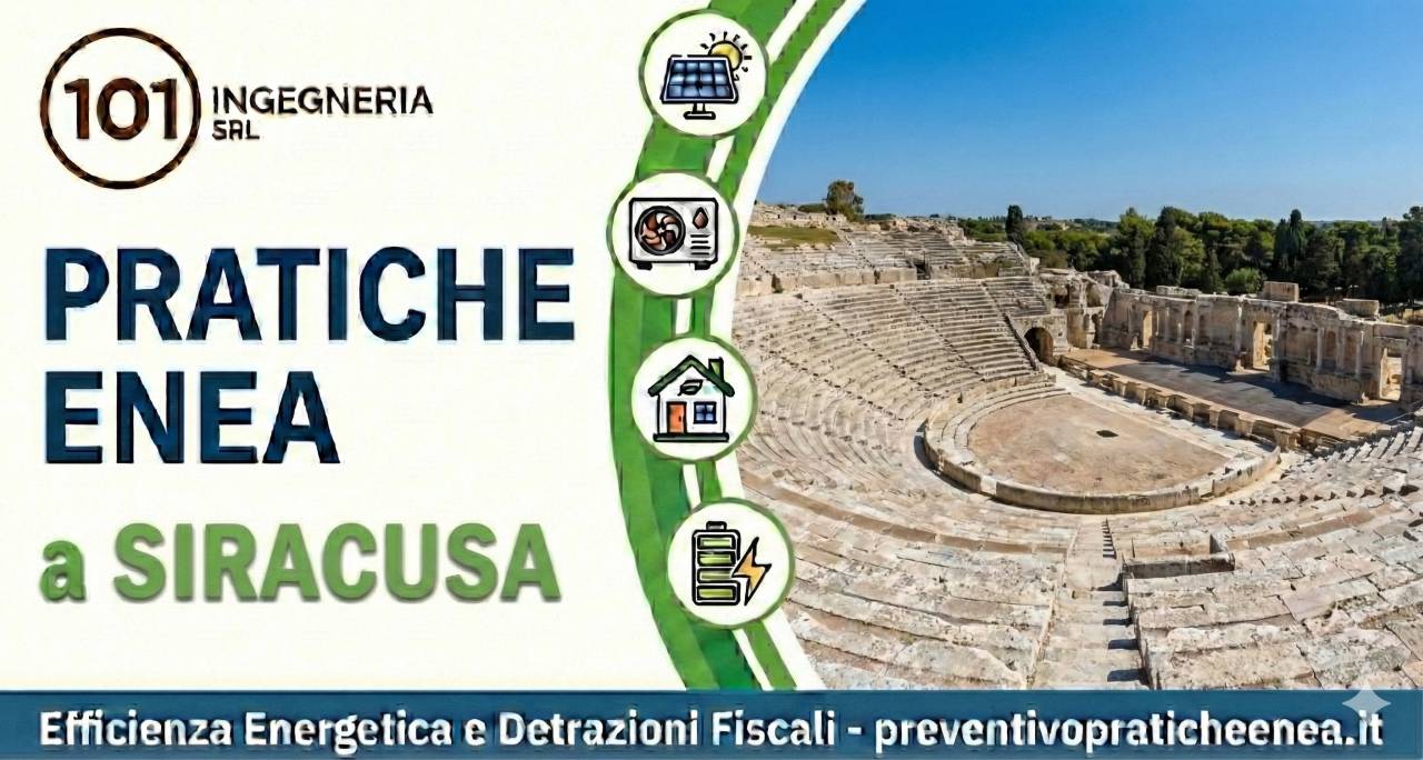 Preventivo pratiche ENEA Siracusa | Ing. Stefano Basso e Luca Mascellino