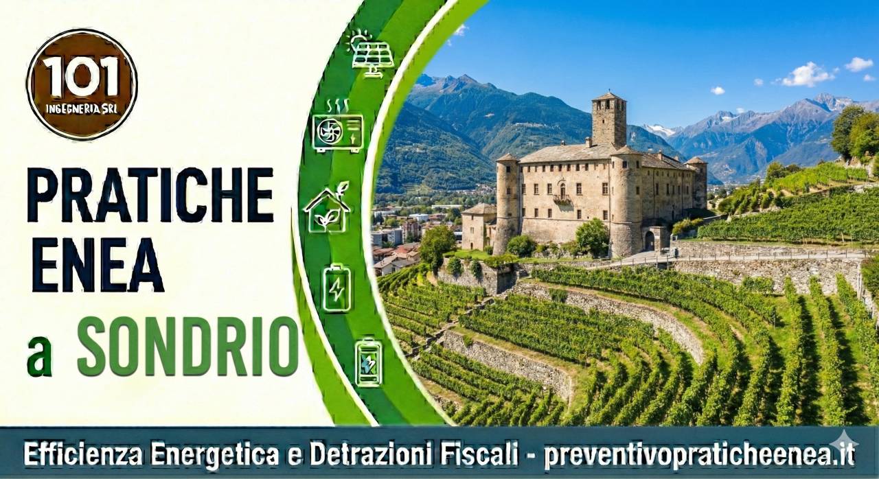 Preventivo pratiche ENEA Sondrio | Ing. Stefano Basso e Luca Mascellino