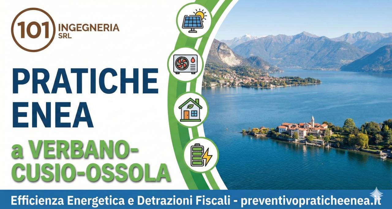 Preventivo pratiche ENEA Verbano-Cusio-Ossola | Ing. Stefano Basso e Luca Mascellino